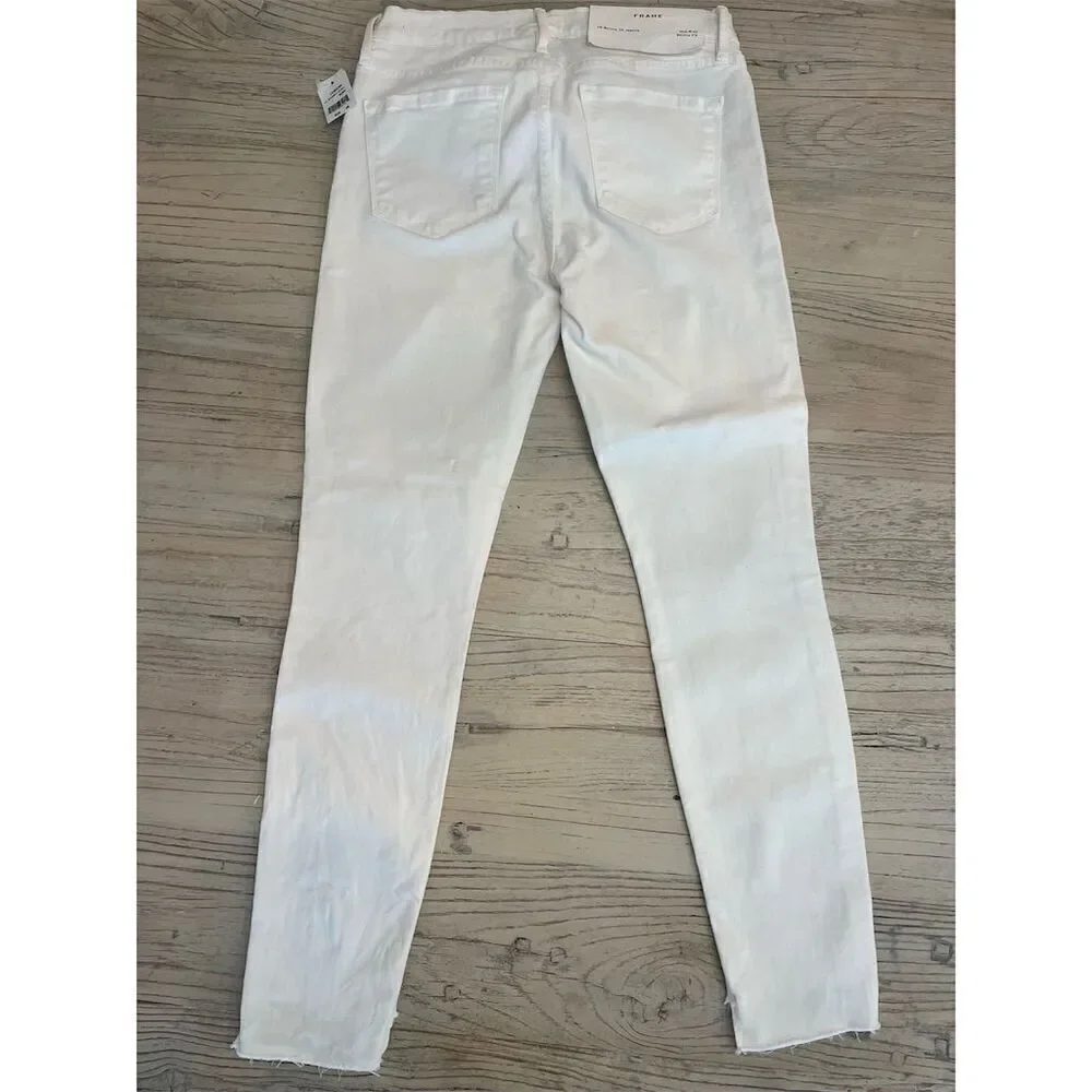 Frame Denim Le Skinny de Jeanne Women's Jeans Step Hem raw hem Size 29 NWT